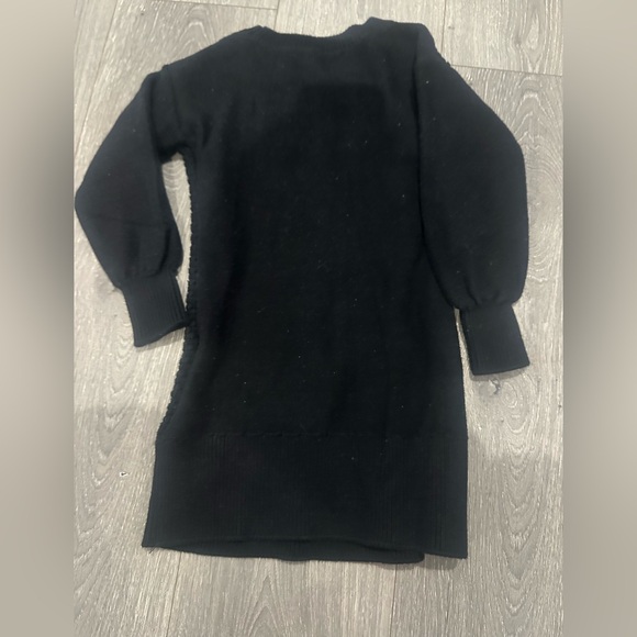 Gap Kids black cable knit sweater dress - Picture 3 of 4